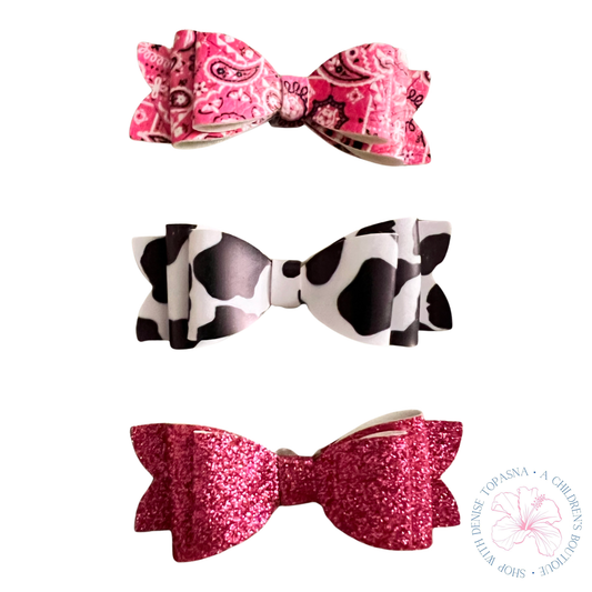 3 pack bows