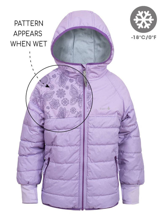 Hydracloud Puffer Jacket - Lavender | Waterproof Windproof Eco