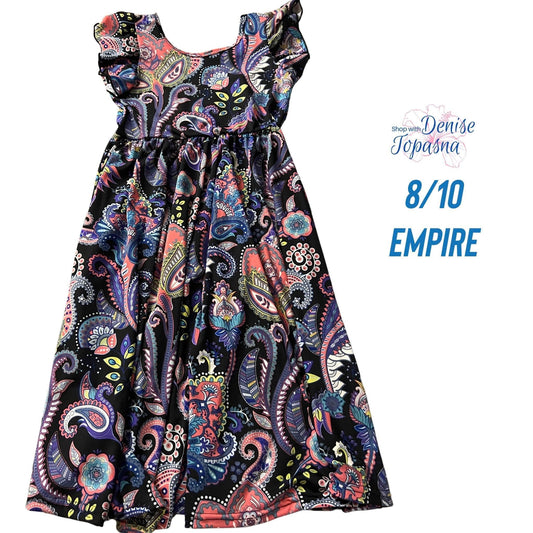 DotDotSmile paisleys empire dress