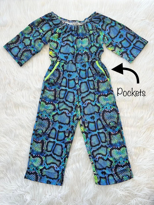 LDS Blue Snakeskin jumper -Retailer design