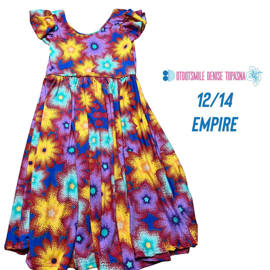 DotDotSmile size 12/14 empire dress