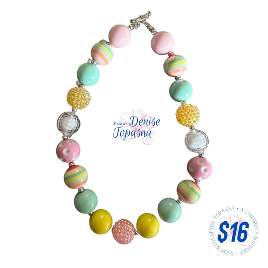 Bubble bead necklace