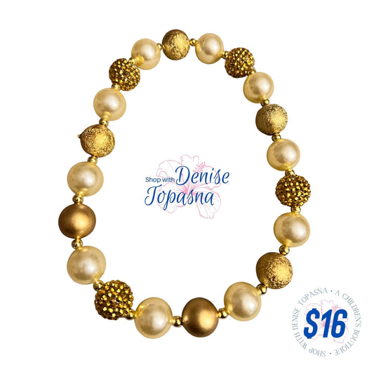 Bubble bead necklace