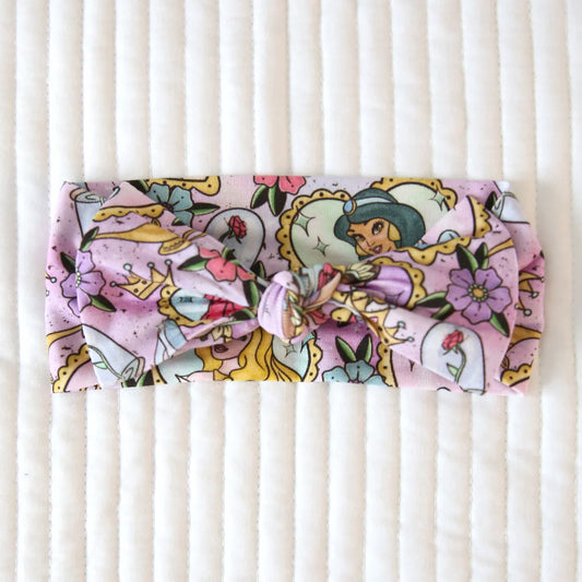 Little Snuggles Princess Love - Bamboo Baby Bow Headwrap