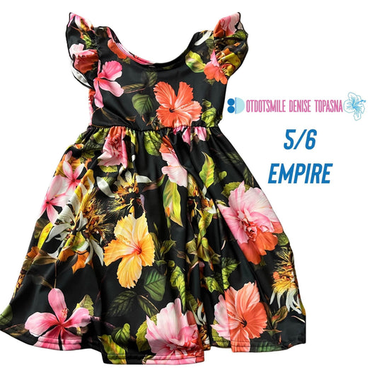 DotDotSmile size 5/6 empire dress