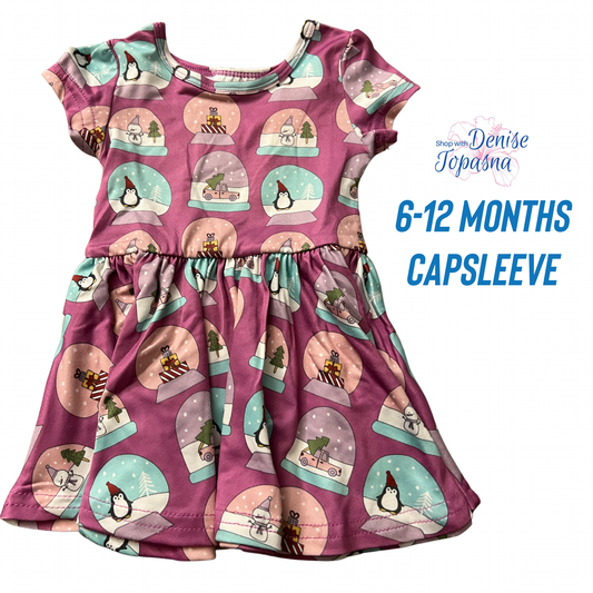 DotDotSmile holiday capsleeve dress