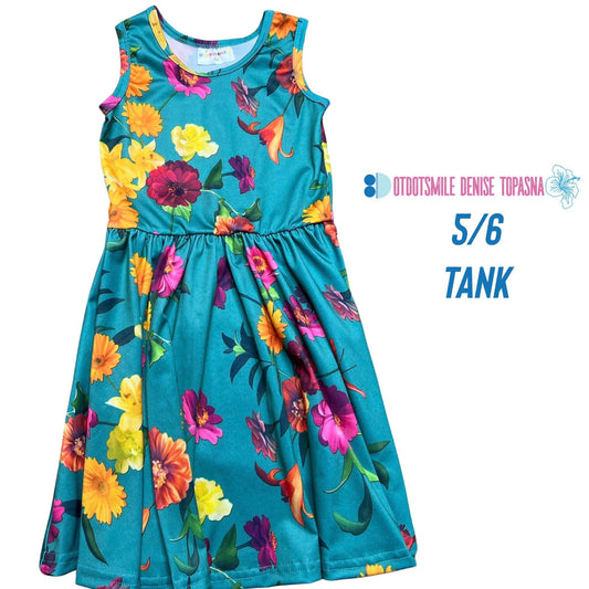 DotDotSmile size 5/6 tank dress