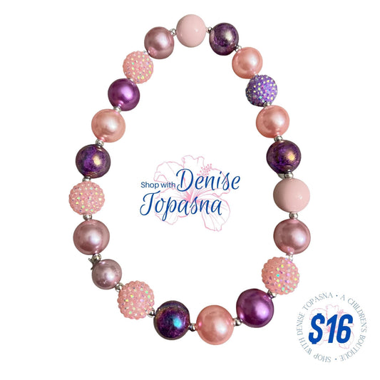 Bubble bead necklace