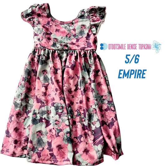 DotDotSmile size 5/6 empire dress