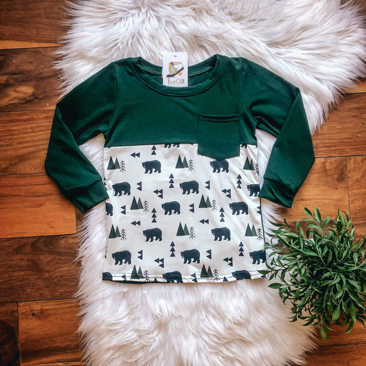 Bears Pocket Tee by TwoCan