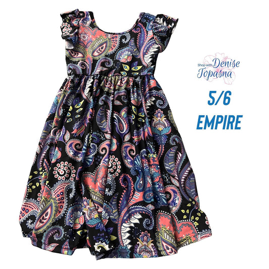 DotDotSmile paisley empire dress