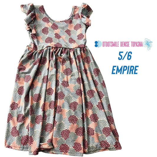 DotDotSmile size 5/6 empire dress