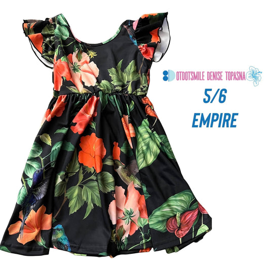 DotDotSmile size 5/6 empire dress
