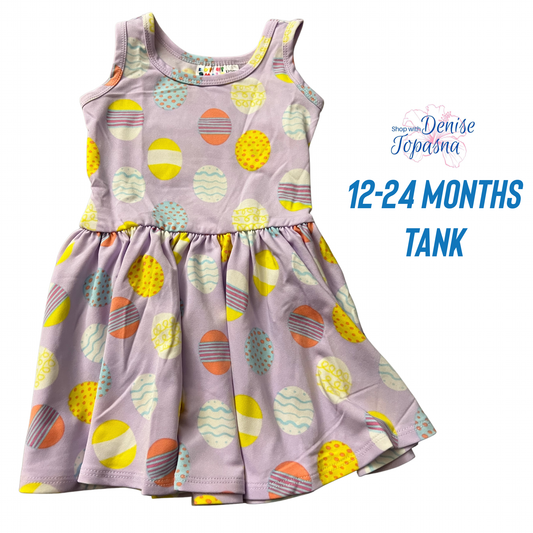 DotDotSmile Easter tank dress