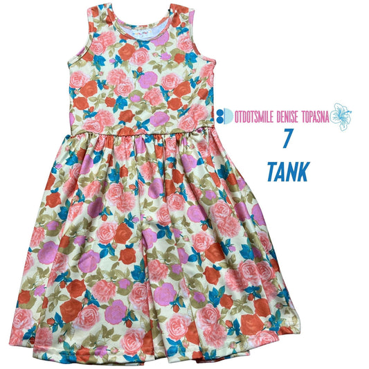 DotDotSmile size 7 tank dress
