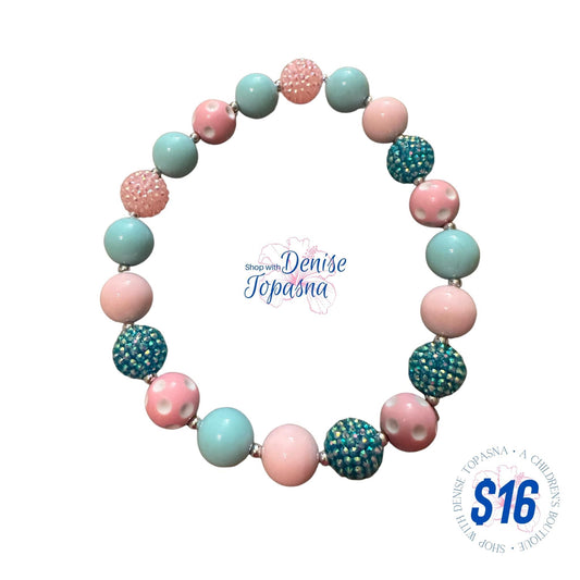 Bubble bead necklace