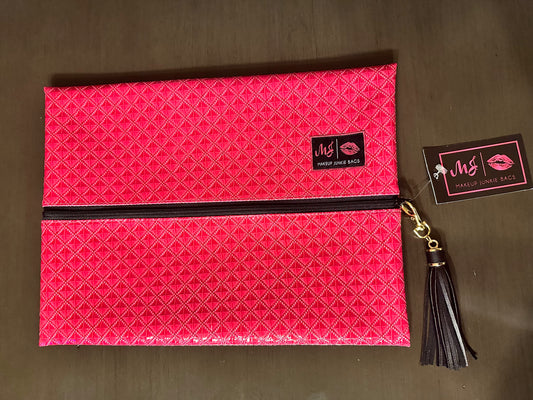 Pink Diamond large makeup junkie bag