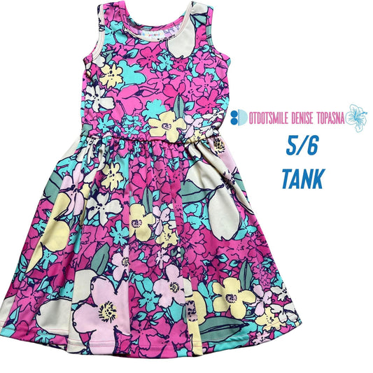 DotDotSmile size 5/6 tank dress
