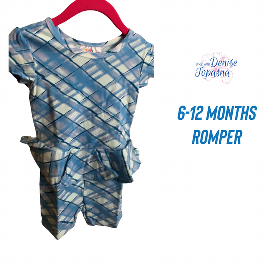 DotDotSmile size 6-12 month romper