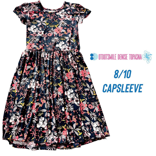 DotDotSmile size 8/10 capsleeve dress